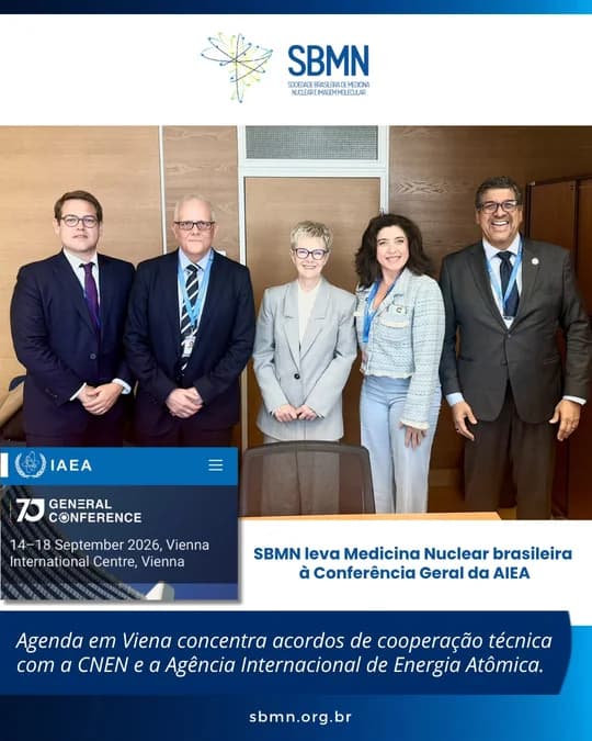 SBMN leva Medicina Nuclear brasileira à Conferência Geral da AIEA
